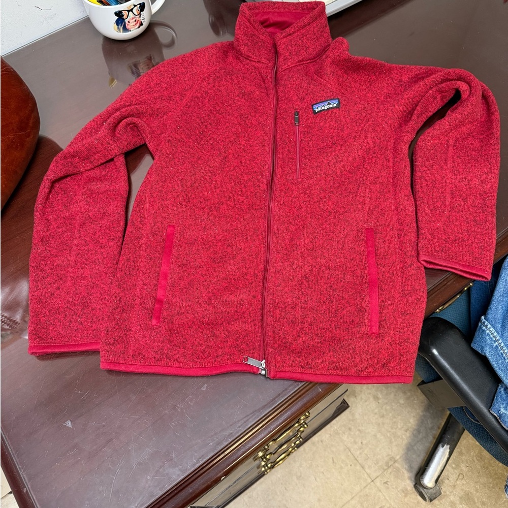 Patagonia zip up jacket great shape no holes or tears
